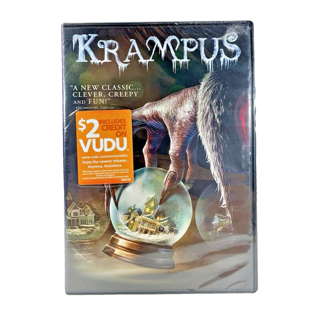 Krampus 2015 Universal Studios DVD New Factory Sealed